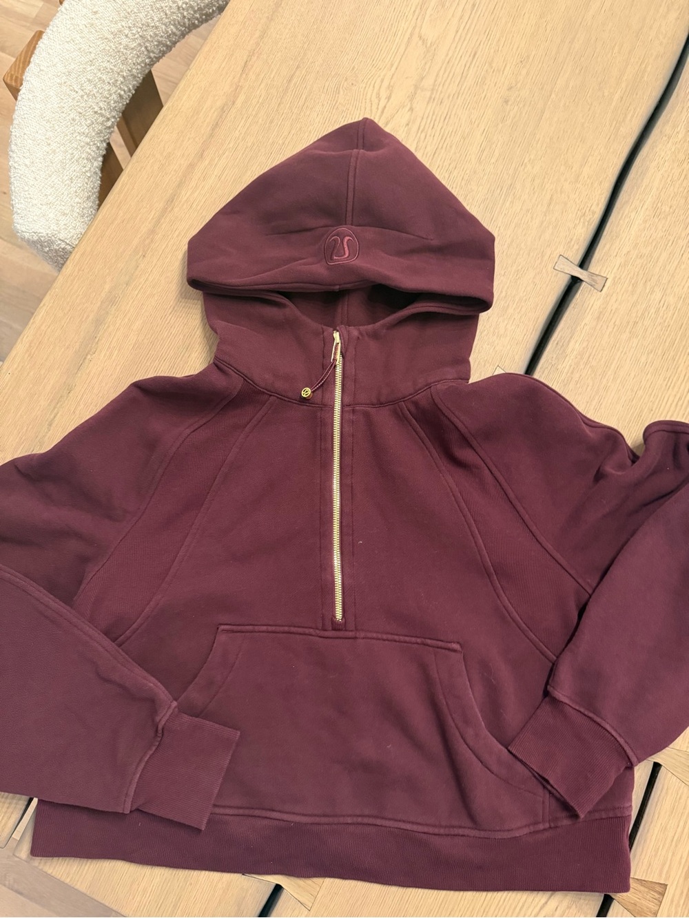 Lululemon Oversized Scuba Half-Zip Hoodie - Picture 2 of 4